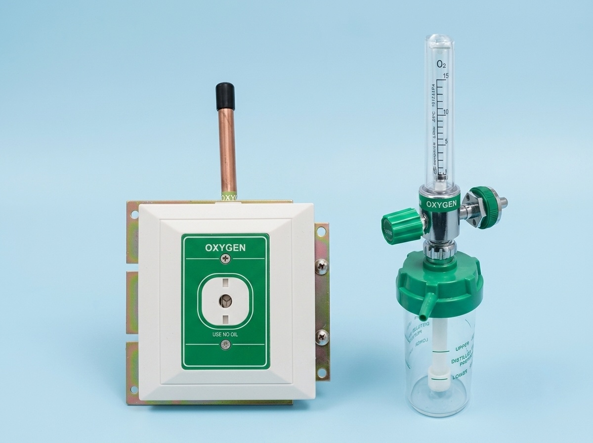 Precision Medical Oxygen Flow Meter