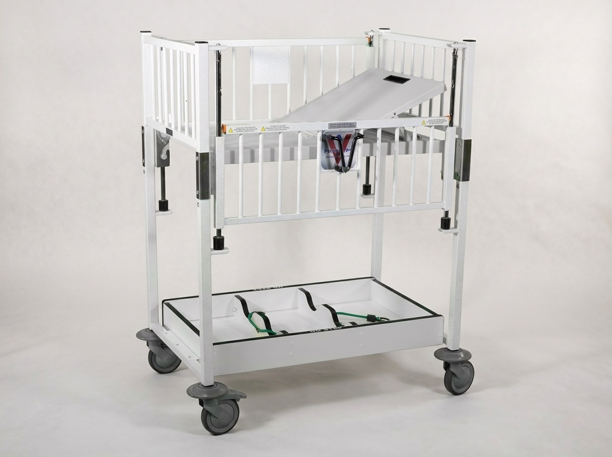 Safe Medical-Grade Hospital Baby Cot