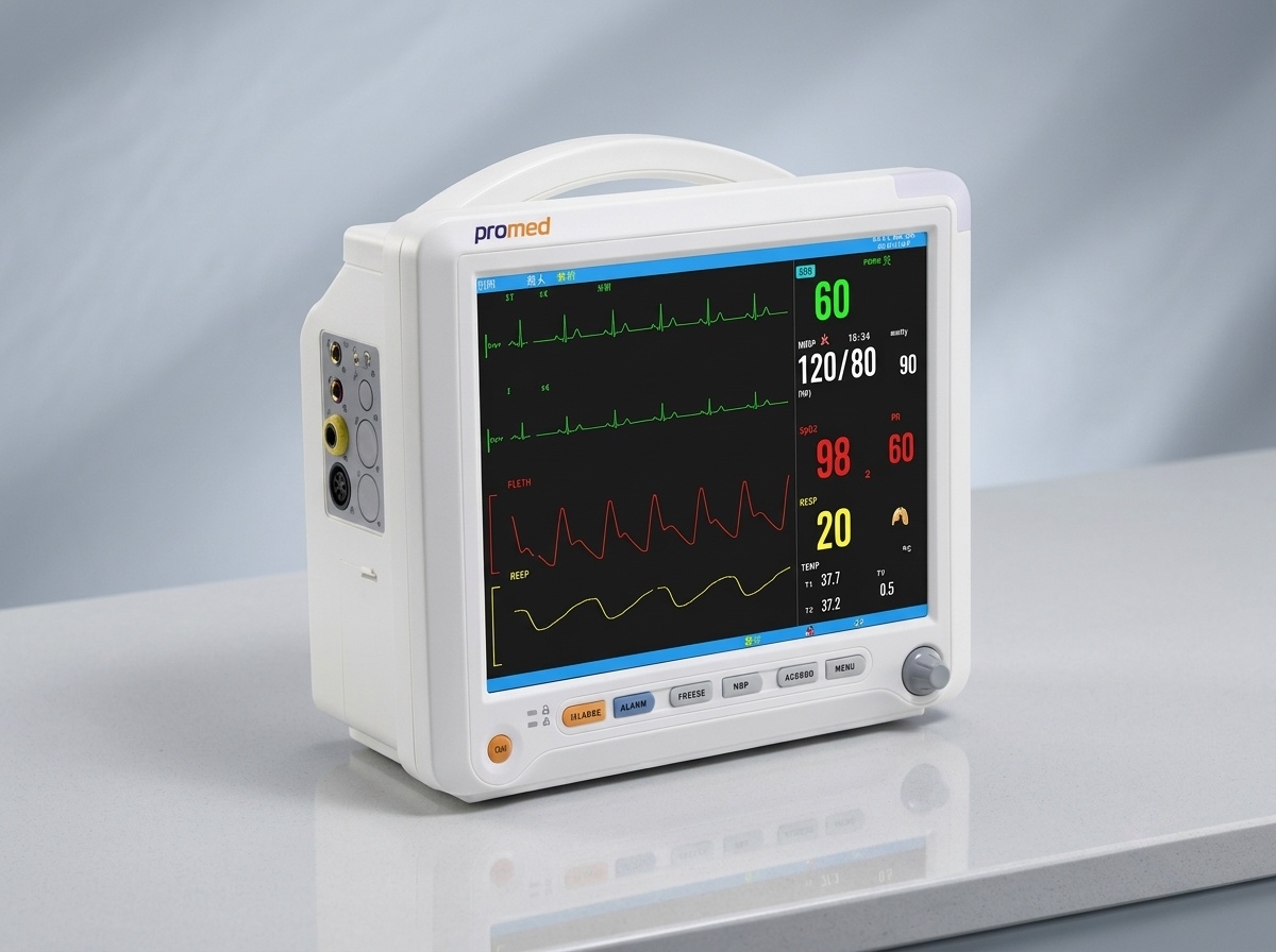 Advanced Multi-Parameter Hospital Patient Monitor