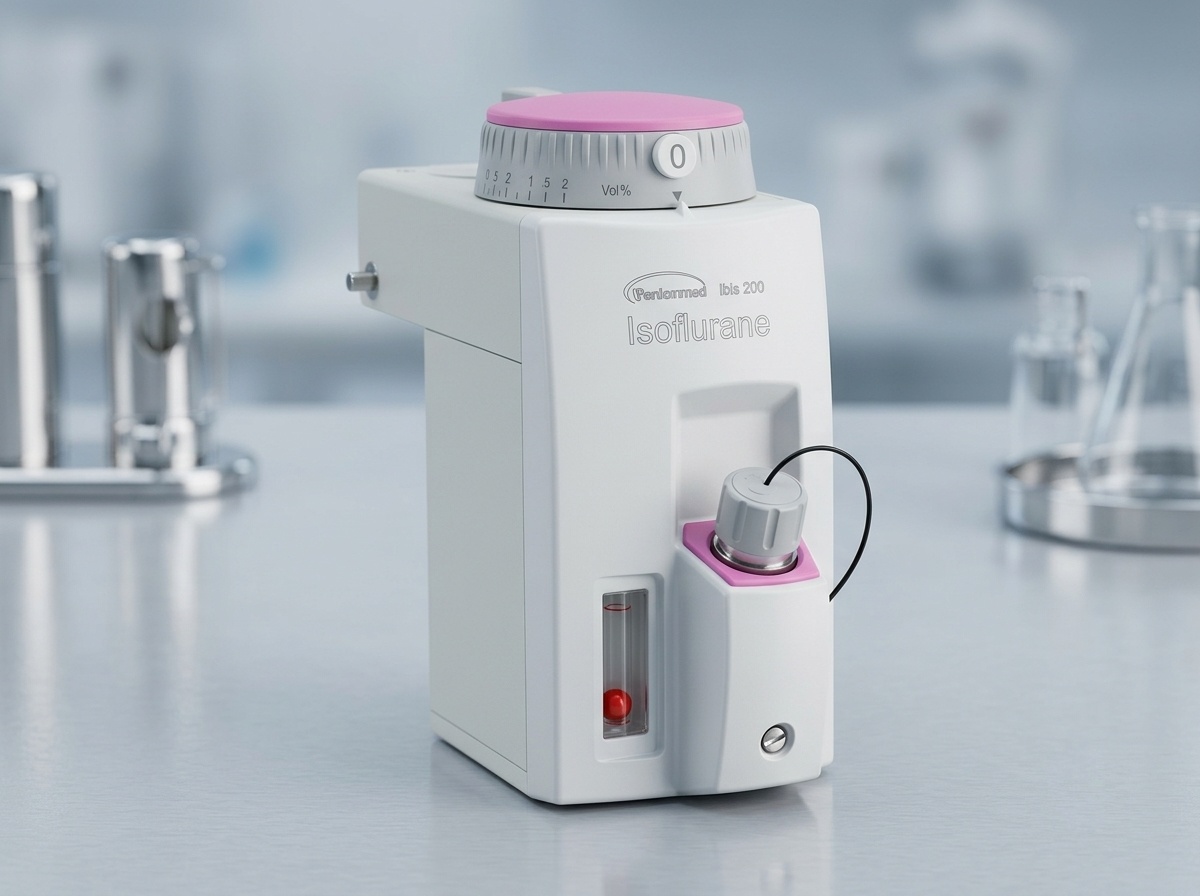 Precision Medical Isoflurane Anesthesia Vaporizer