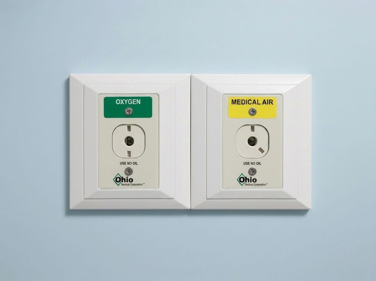 American Type Oxygen Outlet Medical Gas Outlet