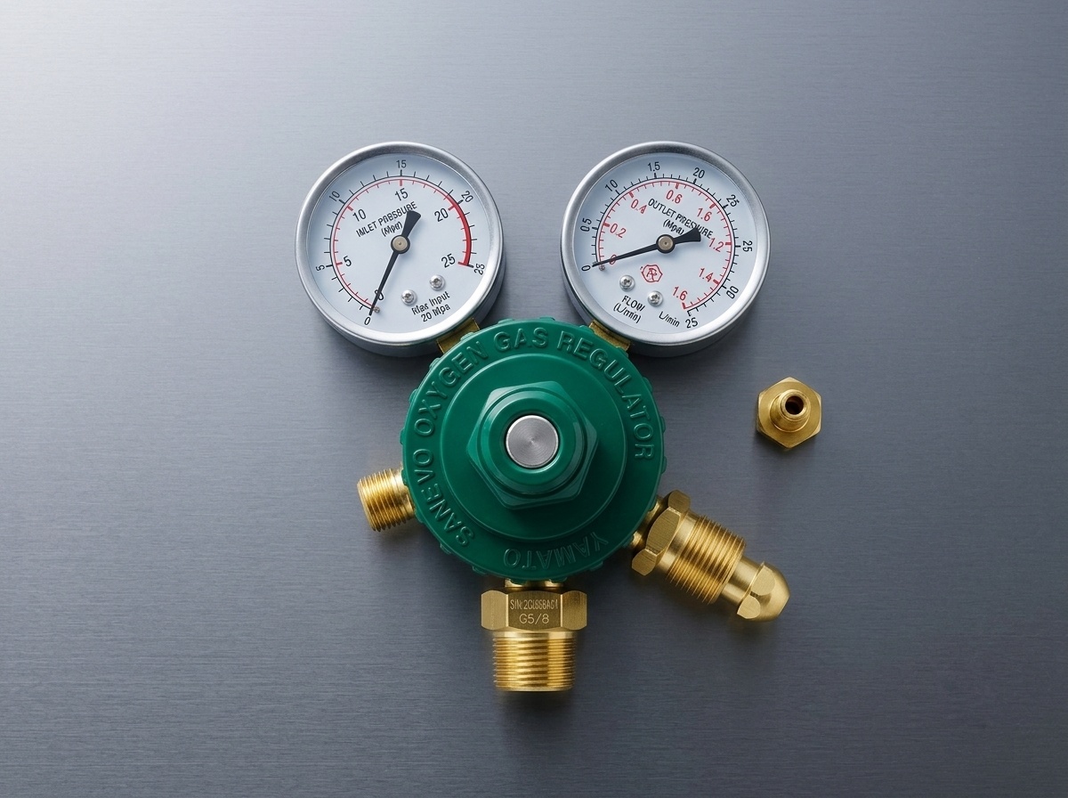Oxygen Cylinder Regulator, for Hospital